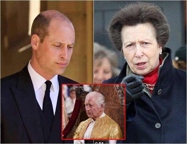 Tragedy strikes! Princess Anne publicly revealed Prince William’s DNA test results, leaving the entire Palace in shock: “I deeply regret to announce that William’s biological father turns out to be…