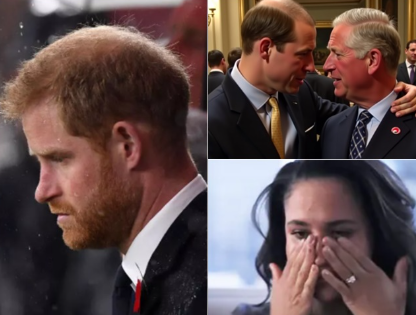 My dear son, be strong” – King Charles sadly embraces William as tragedy strikes, the Palace announces the sad news to Harry: “We are deeply sorry, with a heavy heart…