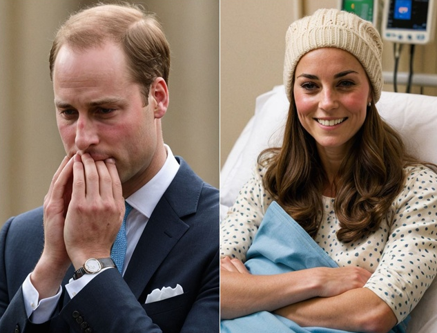 Unable to hide it, Prince William covered his face in sadness as he revealed Kate’s latest test results: “I don’t want to hide it from the British people anymore, my wife’s condition is…”