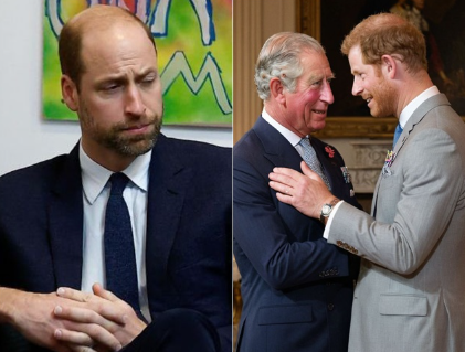 “Father, stay strong…” – Harry embraced King Charles after 6 years of separation, causing the Palace to erupt in joy. However, William then announced: “A tragedy is approaching…”