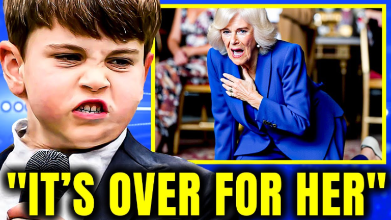 SAD NEWS: Queen Camilla BREAKS DOWN On Live TV After Prince Louis Revealed This Secret “After hearing the confession, the whole of England applauded…
