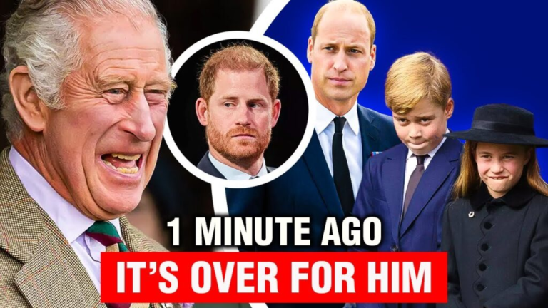 HOT NEWS: King Charles Drops Royal Bombshell And REVEALS Next Heir: Hearing this, Harry immediately left for America.