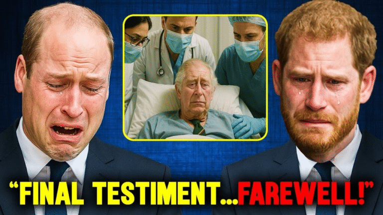 DOCTORS CONFIRM!! Prince William Makes FINAL DECISION to Save King Charles and Prince Harry.