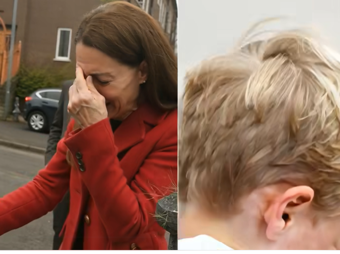 “Stay strong, dear Mom…” Prince George sobbed as he bid farewell to his mother, Kate Middleton, heading for her second round of chemotherapy: “They said my mother might not come back…”