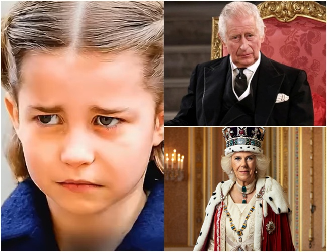 HOT NEWS: Princess Charlotte Throws a Fiery Glare as King Charles Signs Will Granting New Title to Camilla: ‘How Dare You Take My Mother’s Place…’”