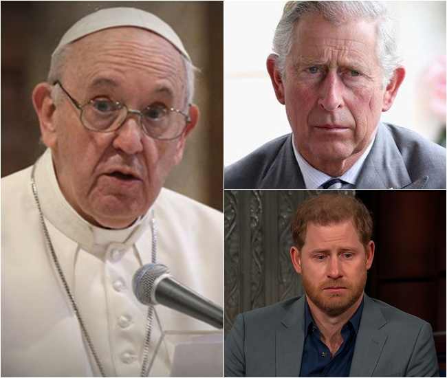 Pope Francis’s Message To King Charles Before He Passed: “Charles and his son Harry, in the next three months, will…”
