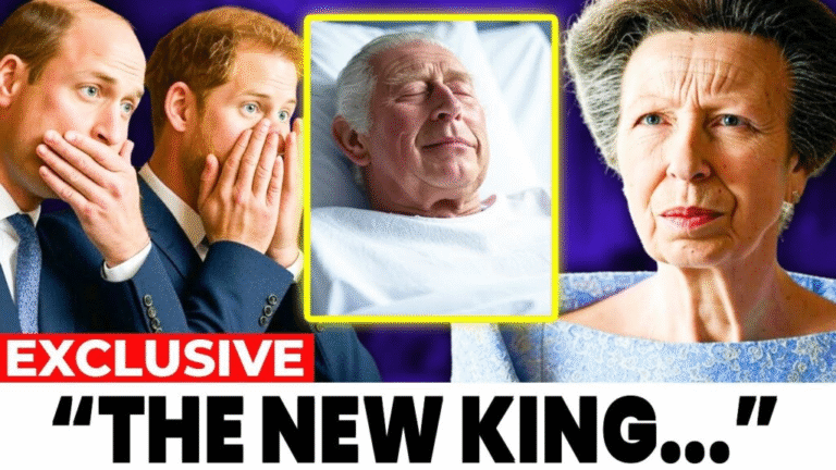 Prince William & Harry IMPLODES As Princess Anne REVEALS The King’s FINAL Wish: “The heir to the throne is not William, but…”