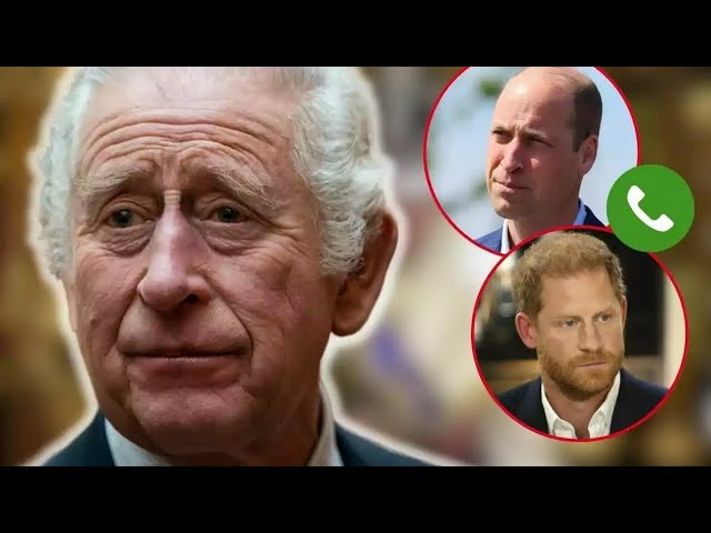 Urgent! Buckingham Palace raises the white flag, Harry receives an urgent call from William delivering the saddest news in Britain: ‘Stay strong, little brother, it’s with great sorrow that I say…’”
