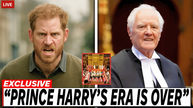 House of Lords Launches SHOCKING Petition to Strip Harry of ALL Royal Titles: “Exiled for eternity from the Royal Palace!