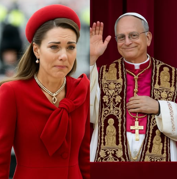 5 minutes ago, the newly appointed Pope Robert Prevost made a shocking statement that stunned the entire United Kingdom: “The type of cancer Kate is suffering from is…”
