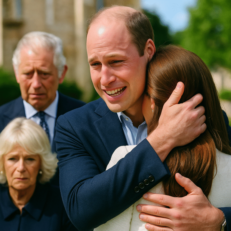“Stay strong, my love, let’s go home…” – William is overjoyed when his wife Kate is diagnosed as “completely cancer-free,” but the doctor then delivers sad news that causes the entire royal family to collapse…
