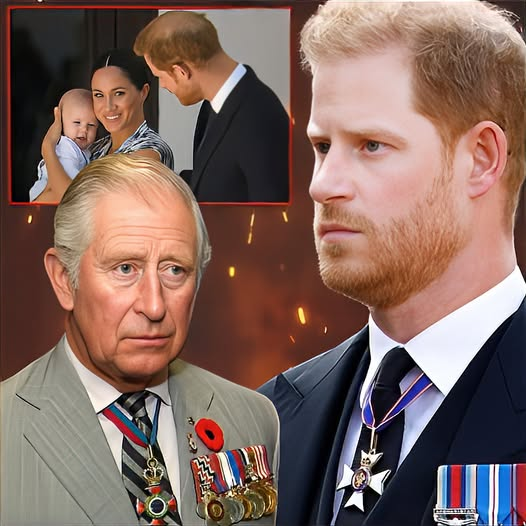 With a furious scowl, Harry reveals Archie’s test results that had been hidden for four years: Confirming the rumors were true — the biological father is actually…”