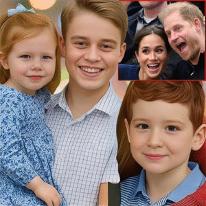 The Royal Children Reunite: Prince George beams with joy as Lilibet and Archie return to the
