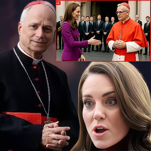 Princess Kate Left Speechless as Pope Leo XIV Refuses to Shake Her Hand in Public — His Whisper Leaves the Royal Family in Awe: “Your Type of Cancer Is…”