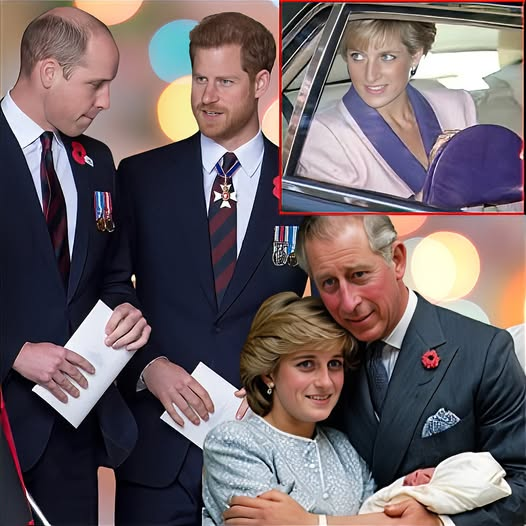 On His Deathbed, King Charles Finally Reveals the Identity of the Driver Who Chased Diana 25 Years Ago — Harry Applauds: “My Father Is Innocent!”