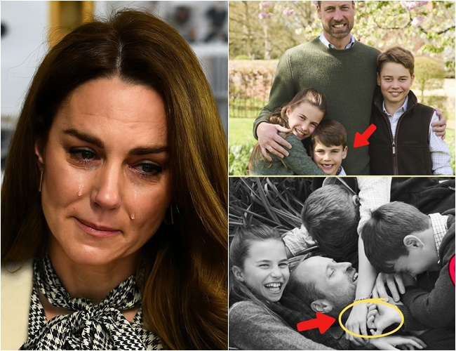 “What is that?” Catherine shares never-before-seen photo of William and the kids to celebrate Father’s Day — fans spot one “fake” detail that’s shaking the world…