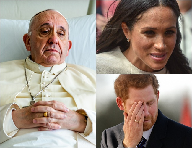 SAD NEWS: Prior to his passing, Pope Francis issued a warning to Prince Harry regarding Meghan Markle: ‘I can no longer conceal this secret…’”