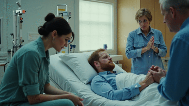 “Royal Emergency: Meghan’s Bold Act Lands Harry in Hospital — William’s Tearful Online Plea”