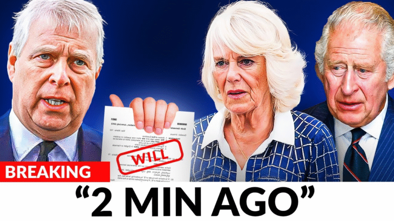 No More Cover-Ups! Buckingham Palace Shaken as Prince Andrew Drops Bombshell Evidence: Camilla Orchestrated Diana’s Crash – “Turns out the car had been…”
