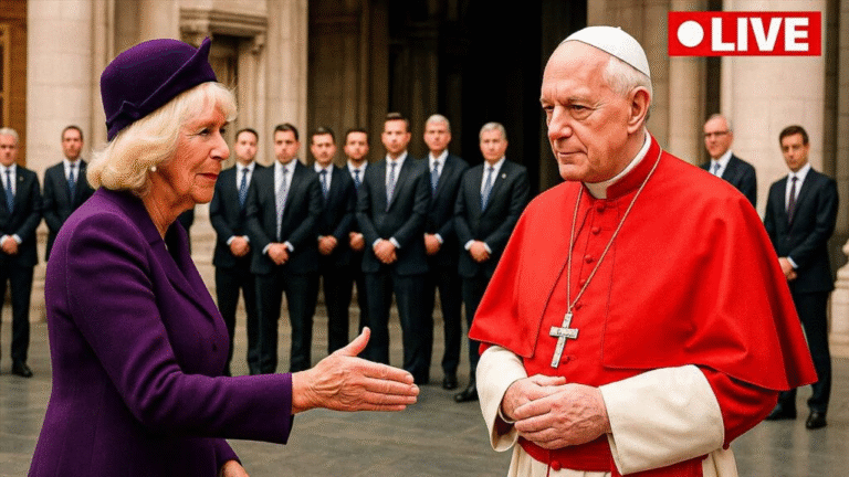 30 MINS AGO! Pope Leo XIV REFUSES Queen Camilla’s Handshake — What He Does Next STUNS the World “Confess everything, Diana will forgive you…”
