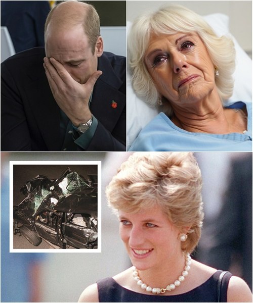 “‘It wasn’t an accident…’ — Only on her deathbed did Camilla dare to confess the terrible thing she once did to Diana: ‘Her car’s brakes had been cut…’”