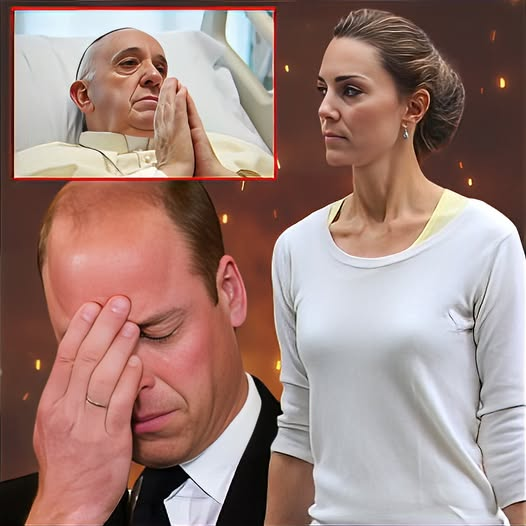 “He Knew the Truth All Along!” William Breaks His Silence on Pope Francis’s Chilling Prophecy About Kate: “I couldn’t hold back the tears when I heard what the Pope said…”