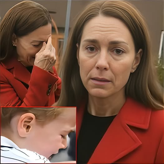 “Be strong, Mom…” — Prince George’s Tearful Goodbye to Kate Middleton Before Her Second Round of Chemotherapy: “They said she might not come back…”