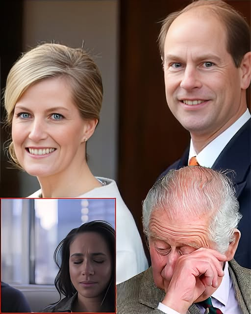 15 Minutes Ago! Prince Edward Excitedly Reveals King Charles’ Paternity Test Results — Britain Stunned: ‘Turns Out Meghan Is Actually…’”