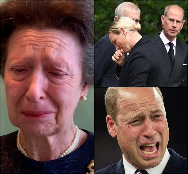 At exactly 12:00 AM last night! The palace issued a tragic announcement, urgently summoning courtiers. Tearful Princess Anne stood with William revealing shocking sorrow: “We deeply regret…” — but what comes next?