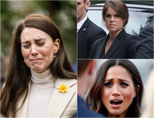 10 MINUTES AGO! Catherine’s cries tore through the dark night covering Buckingham Palace, Meghan Markle was summoned back, she could not believe her eyes: ‘We are very sorry, Harry…’”