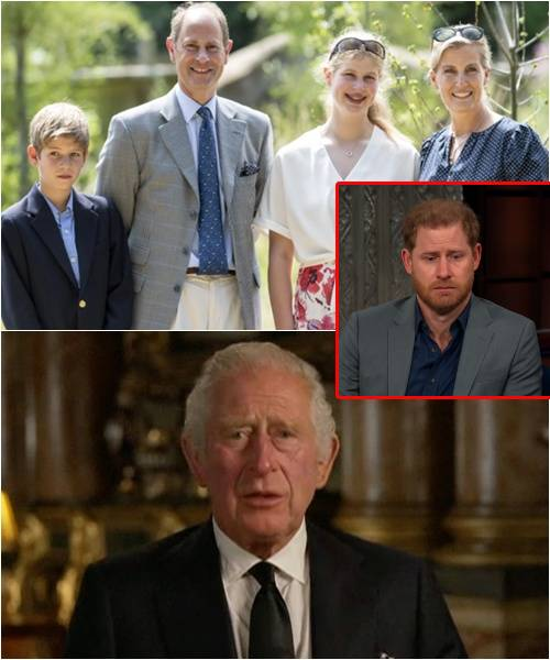 40 Minutes Ago! King Charles Makes MAJOR Decision on New Titles for Prince Edward’s Two Children, Britain Erupts in Applause – Harry Fumes: “This Is Outrageous…”