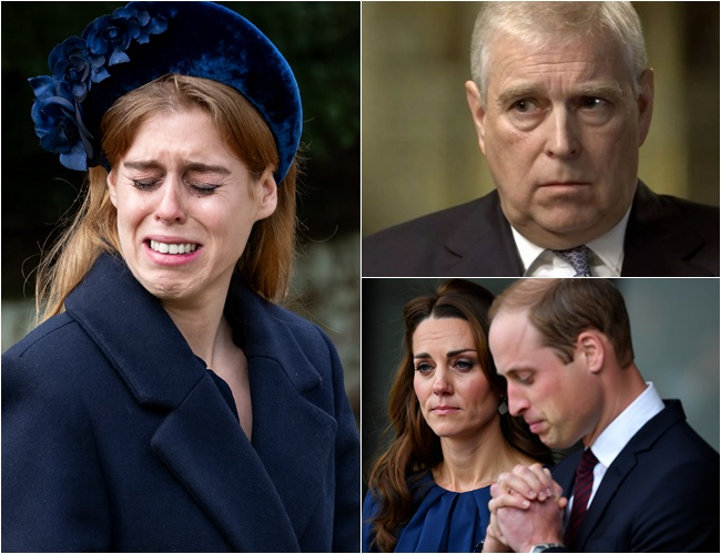 Last Night! In a shocking announcement, doctors confirmed the worst fear had become reality. Princess Beatrice, unable to hold back her tears, declared: ‘The doctors said that my father, he…’”