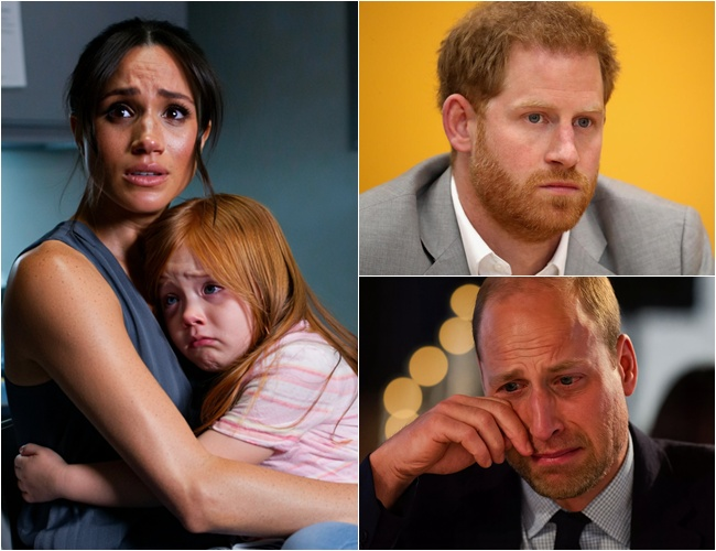 3 MINUTES AGO! Panic in Meghan’s mansion! Holding her daughter tight, she sat trembling as U.S. police demanded, ‘Where is Harry?’ Tears streaming, Meghan confessed in anguish: ‘My husband has…’ Moments later, William delivered the devastating emergency message to Britain: ‘With sorrow in my heart, I regret to inform you…’”