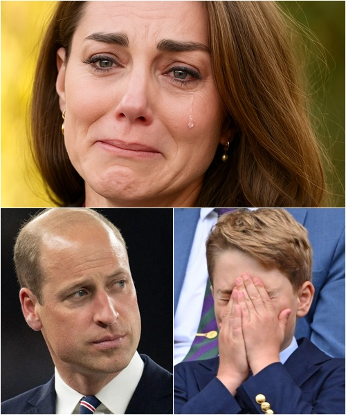 3 MINUTES AGO! Kate Middleton appeared shockingly thin, her cheeks hollow, tears spilling as the doctor’s words cut through the room. William stood stiff, silent.