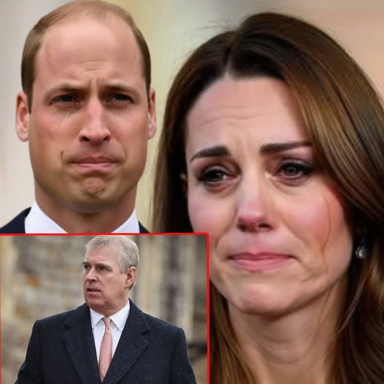 DARKNESS FALLS OVER Buckingham Palace! The royals have just delivered a horrifying announcement. Prince William and Kate Middleton sobbed uncontrollably, lips trembling as they spoke of an unspeakable loss: “My uncle… Prince Andrew… he…”