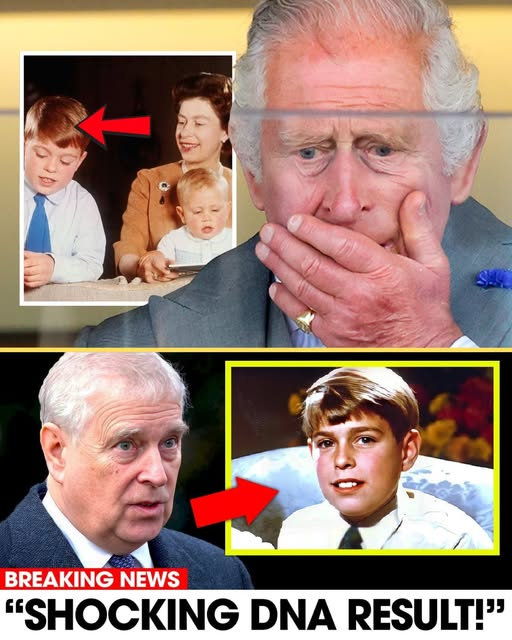 3 MINUTES AGO — BUCKINGHAM IN CHAOS ADN results have been leaked, confirming what many feared about Prince Andrew. A secret heir has been exposed — a constitutional nightmare for the House of Windsor. King Charles III clutched his mouth in shock: “This betrayal… could shatter the monarchy…”