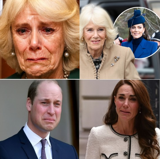 3 MINUTES AGO! For the first time, Prince William and Princess Kate openly wept for Queen Camilla. In the chilling silence of Buckingham, William’s trembling voice delivered the most devastating words of his life: “My stepmother… she has…” The royal family froze, the nation gasped, and unanswered questions thundered: what is truly happening behind the palace walls?