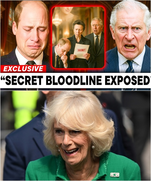 “William Collapses After Bloodline Bombshell” 1 MINUTE AGO! The world watched Prince William smile with solemn grace — and moments later, whispers spread like wildfire: he had collapsed behind palace walls. But this was no illness, no exhaustion. It was something far darker. The shocking revelation of his true bloodline brought the heir to his knees.