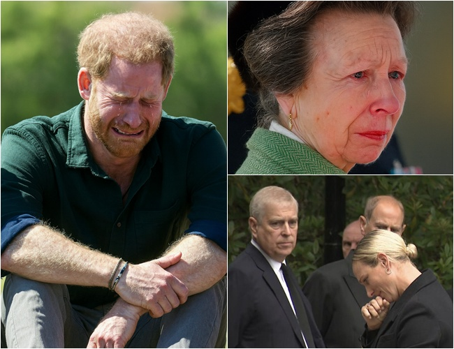 1 MINUTE AGO! ‘With a heavy heart, we regret to inform you…’ — whispered Princess Anne, tears streaming down her face as the final pillar of the royal bloodline. Harry crouched silently in the shadows while Zara urgently called the princes into a locked chamber. Sirens wailed across Buckingham… before the palace fell silent and someone whispered: ‘It concerns…’”