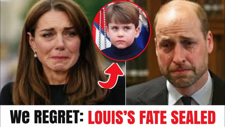 1 HOUR AGO: Buckingham Palace confirmed devastating news that will change Prince Louis’s future — and the monarchy itself — forever. Kate and William collapsed in tears, overcome by shock. No press allowed, but a palace guard whispered the chilling truth: “Louis… he’s actually…”