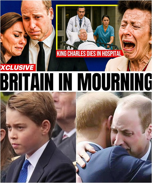 “‘Oh, my brother…’ — Princess Anne’s Heart-Wrenching Cry Stuns Reporters As Royal Family Rushes To Hide The Truth About King Charles” Tears echoed through the hospital corridor as Princess Anne broke down, her voice trembling: “Oh, my brother…” Reporters swarmed the scene, flashes blinding the room. Moments later, the Palace ordered Prince Harry back to London immediately. Whispers filled Buckingham: “They’re hiding something… about the King.”