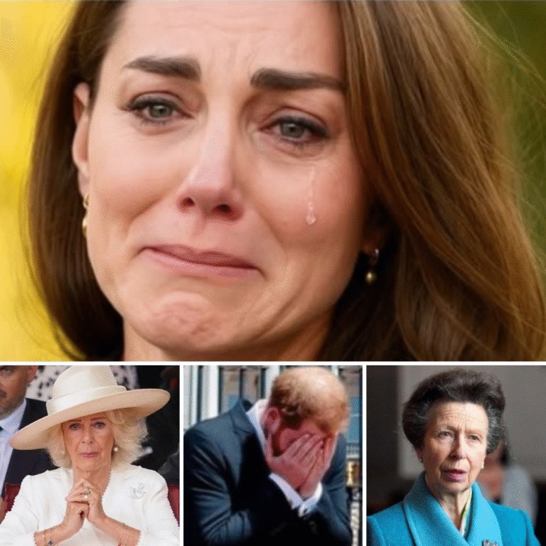 Palace Meltdown! Camilla barged in clutching a sealed envelope marked “CONFIDENTIAL.” Kate staggered, unable to stand, while Anne’s eerie silence chilled the room. From deep inside Buckingham came the shattering words: “The hidden DNA of Diana… has toppled the monarchy’s truth.