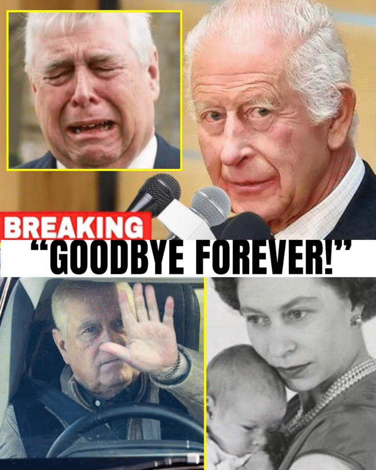 1 MINUTE AGO! CHAOS ERUPTS IN BUCKINGHAM PALACE! King CHARLES has announced heartbreaking news to the entire UK — a monumental loss within the royal family. Standing at the balcony, his voice trembling, he declared: “It pains me deeply to inform you that Prince Andrew…”