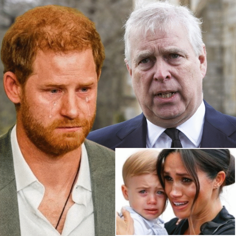 30 MINUTES AGO! Prince Andrew stunned the world by revealing Archie’s DNA results — hidden for 4 years. The shocking truth left Harry broken and whispers of Meghan facing prison spread like wildfire. Then, a chilling murmur echoed through the palace: “Congratulations, Andrew… the real father is…”