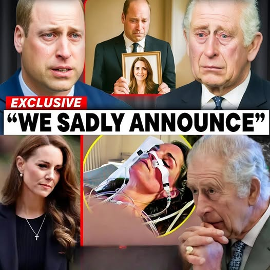 1 MIN AGO: Charles and William Confirm Tragic News About Princess Kate’s Condition Just moments ago, Buckingham Palace bulletin sent shockwaves worldwide. King Charles and Prince William have jointly acknowledged a heartbreaking update about Princess Catherine — a revelation far more devastating than months of rumors ever suggested. As Britain falls into stunned silence, the royal family faces a truth they can no longer hide.