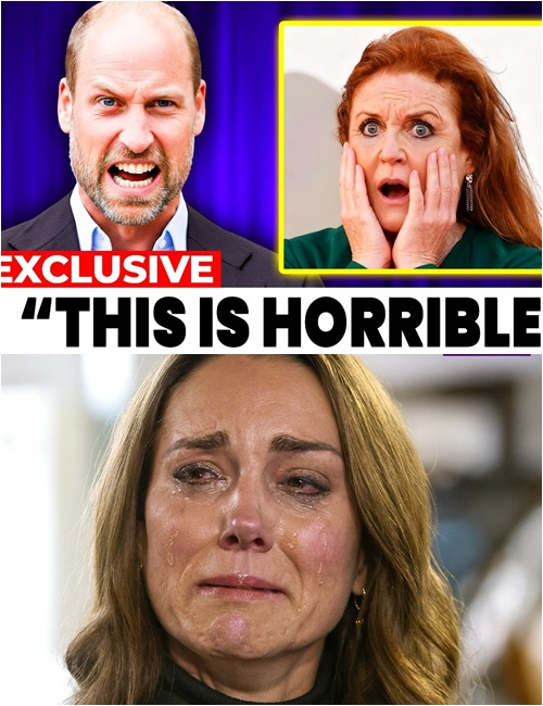 1 MINUTE AGO: Prince William GOES NUTS As They FOUND This In Sarah Ferguson’s House.. It’s Worse Than We Thought….