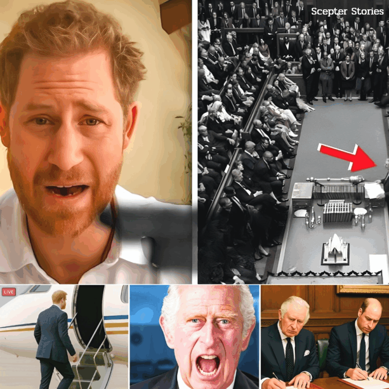 “5 MINUTES AGO! Harry has officially landed by private jet at Westminster Palace to attend an emergency Royal Family meeting. After a long period of struggle, Harry has been granted an ‘official title’ within the government and legal inheritance rights in the Royal Family. King Charles signed the decree that…”