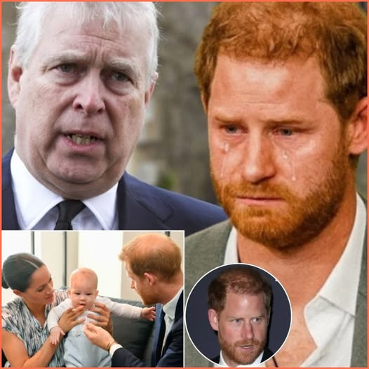 30 MINUTES AGO! Archie’s DNA results, which had been kept a secret for four years, were shockingly revealed by Prince Andrew. Harry was devastated by the startling reality, and rumors that Meghan would go to jail quickly gained traction. “Congratulations, Andrew… the real father is,” came a terrifying mutter that reverberated around the palace.