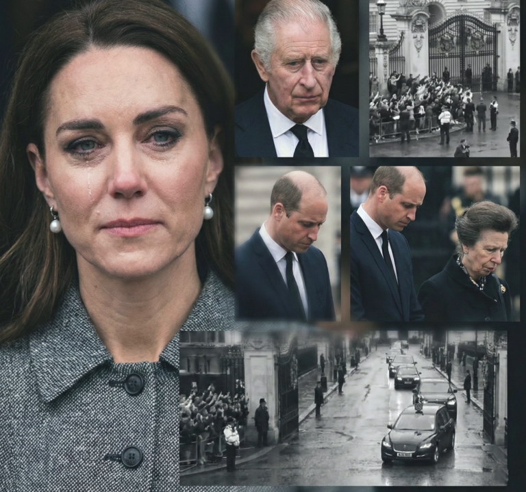 “Heartbreaking — JUST 10 MINUTES AGO! The Palace has confirmed an URGENT announcement from the royal family: one member has been lost forever. Kate lowered her head, tears falling as she whispered: ‘With heavy hearts, we…’”