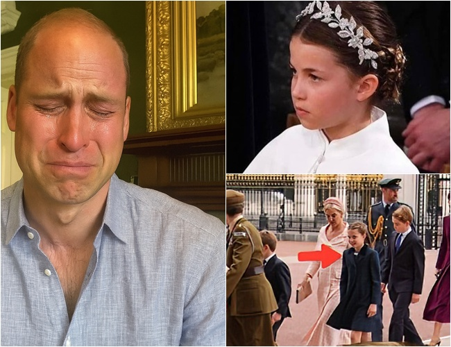 “‘I’m sorry, my girl…’ — Tearful William tells Charlotte she’s lost her biggest royal title in shocking power play twist…